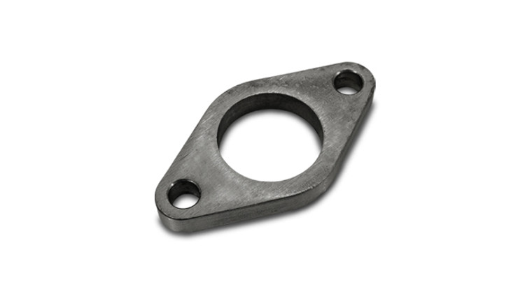 Mild Steel Wastegate Flange for Tial 35-38mm & Turbonetics Deltagate (Drilled Holes)